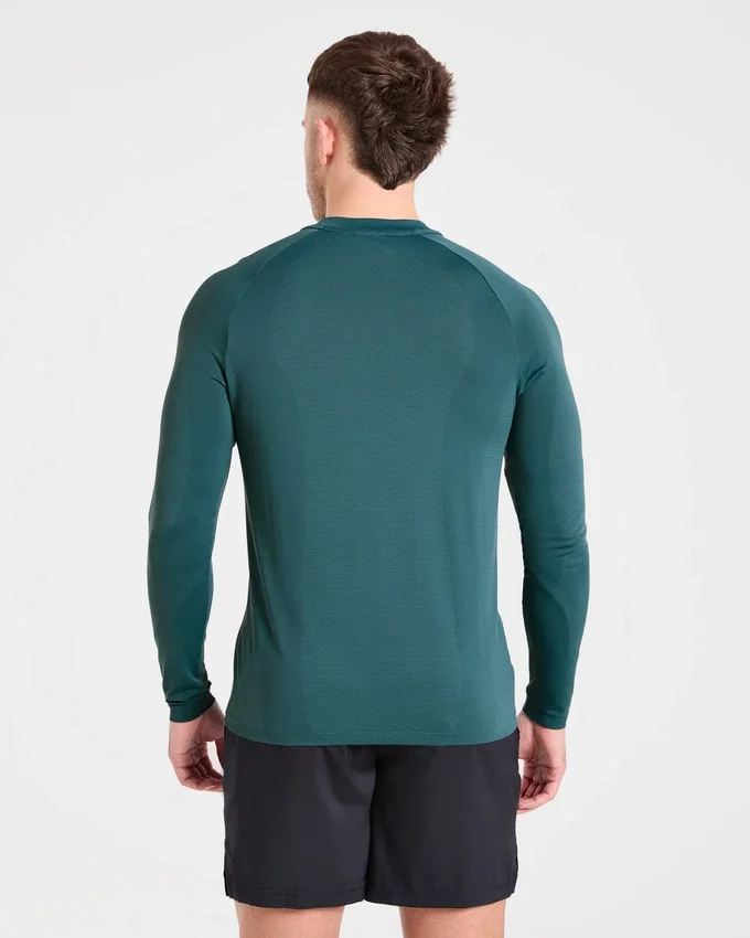 T-shirt à manches longues sans coutures Attain