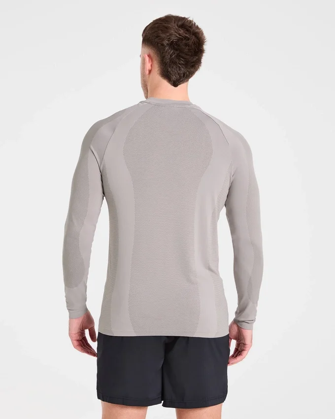 T-shirt à manches longues sans coutures Attain