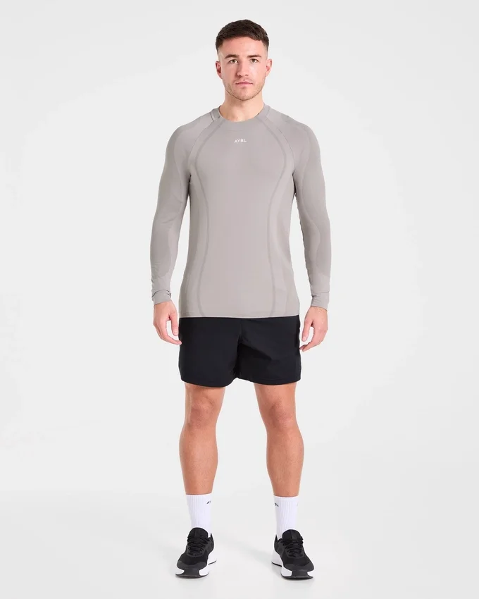 T-shirt à manches longues sans coutures Attain