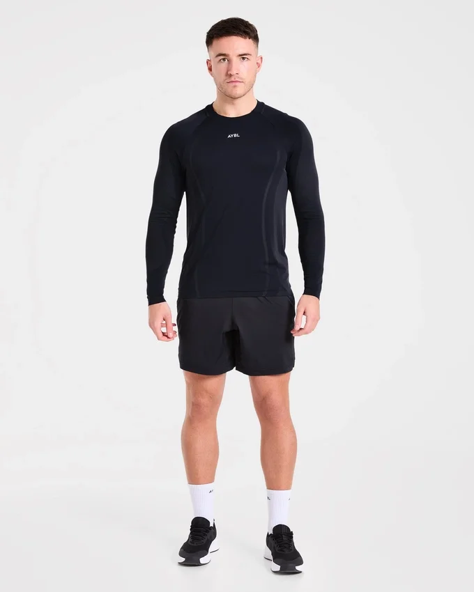 T-shirt à manches longues sans coutures Attain