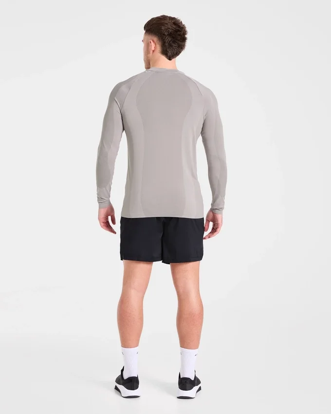 T-shirt à manches longues sans coutures Attain