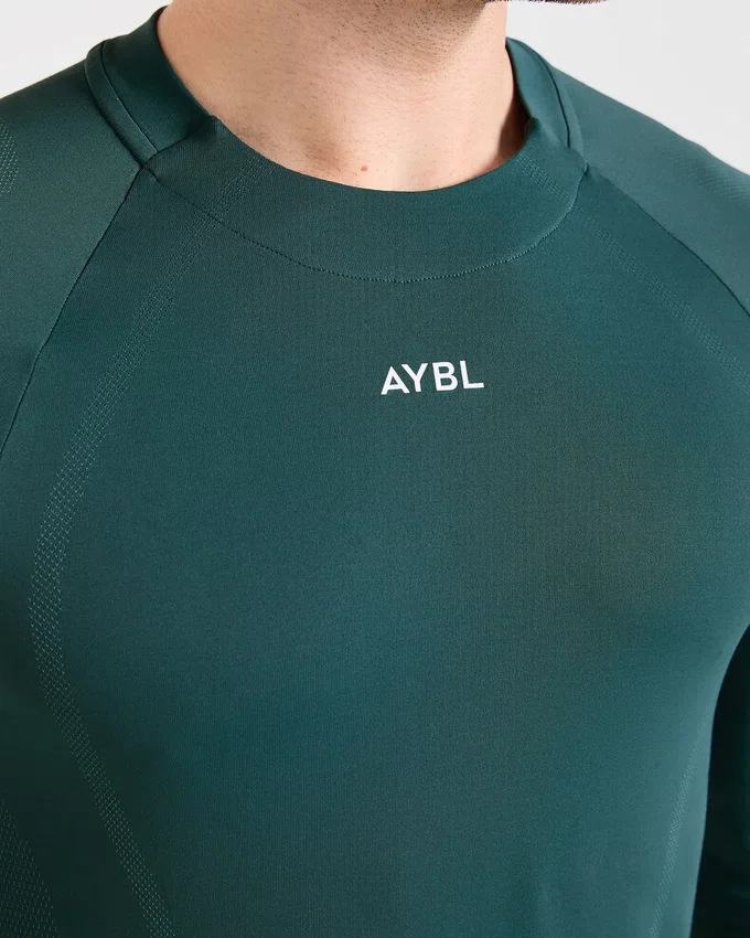 T-shirt à manches longues sans coutures Attain