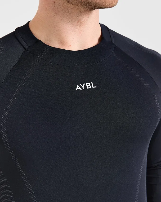 T-shirt à manches longues sans coutures Attain