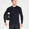 T-shirt à manches longues sans coutures Attain