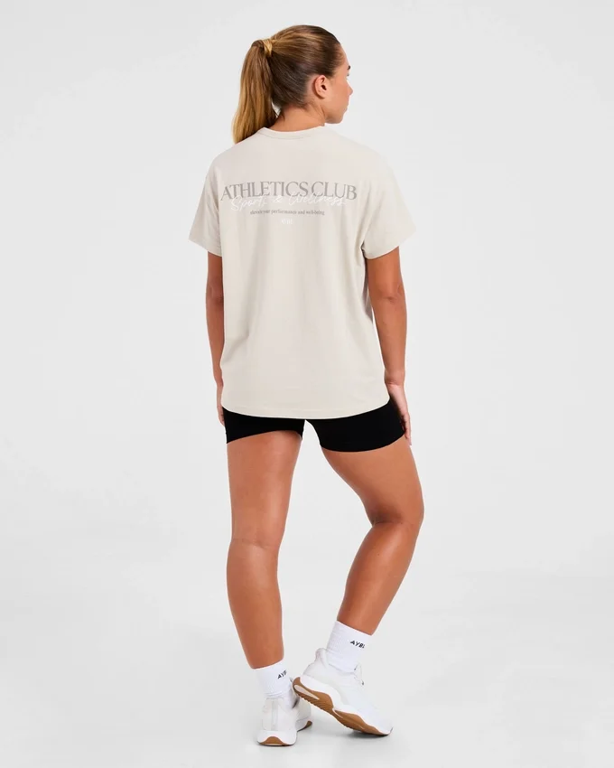 T-shirt oversize Athletics Club
