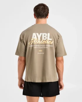 T-shirt oversize « Athletics Script »