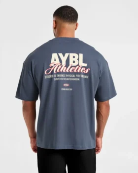 T-shirt oversize « Athletics Script »