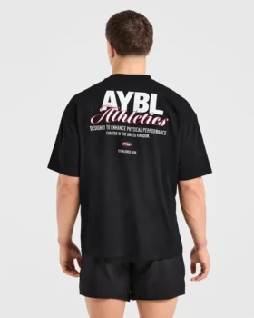 T-shirt oversize « Athletics Script »