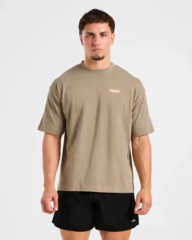 T-shirt oversize « Athletics Script »
