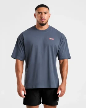T-shirt oversize « Athletics Script »