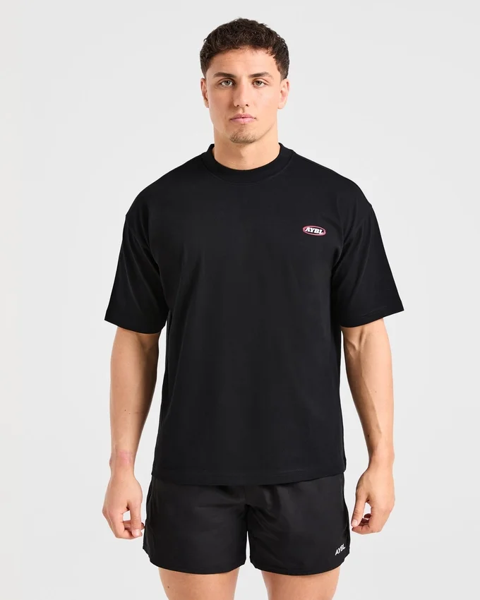T-shirt oversize « Athletics Script »