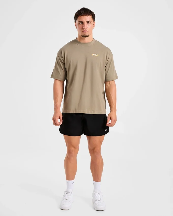 T-shirt oversize « Athletics Script »
