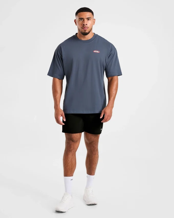 T-shirt oversize « Athletics Script »