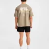 T-shirt oversize « Athletics Script »