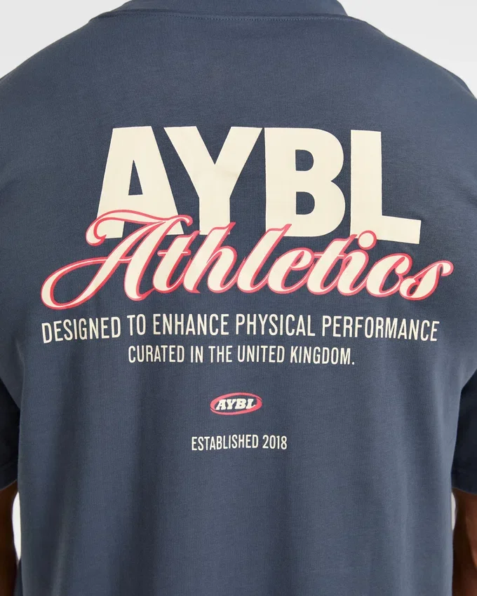 T-shirt oversize « Athletics Script »