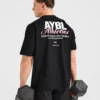 T-shirt oversize « Athletics Script »