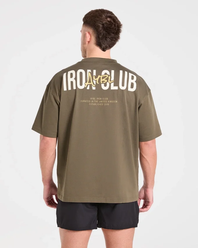 T-shirt oversize AYBL Iron Club
