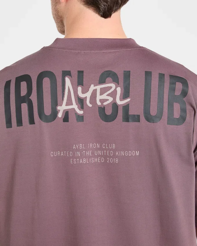 T-shirt oversize AYBL Iron Club