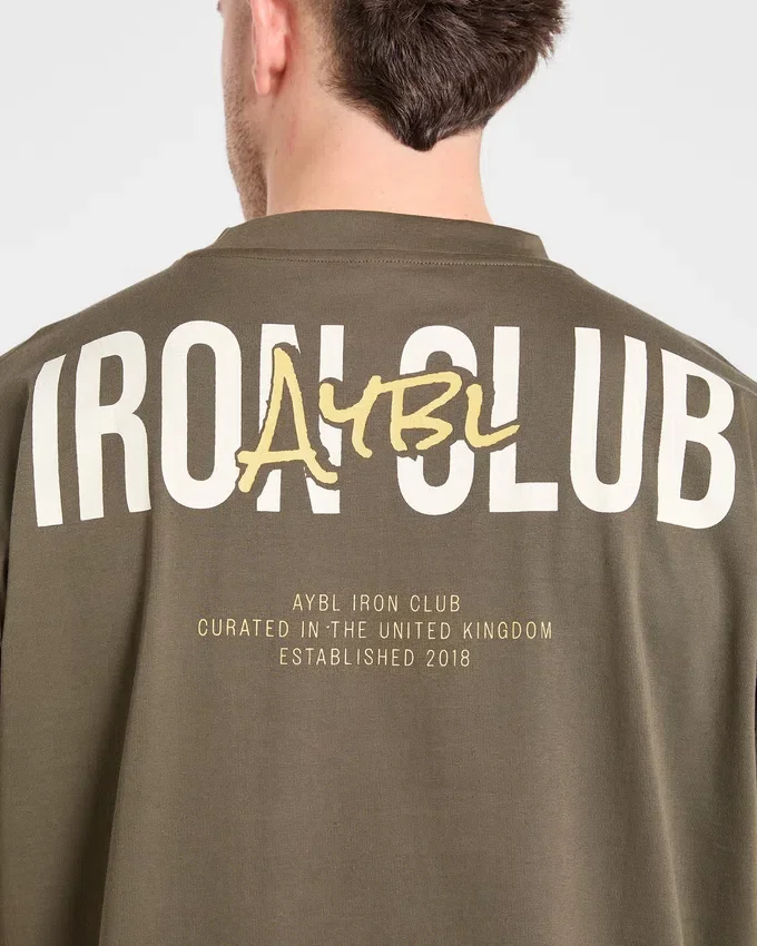 T-shirt oversize AYBL Iron Club