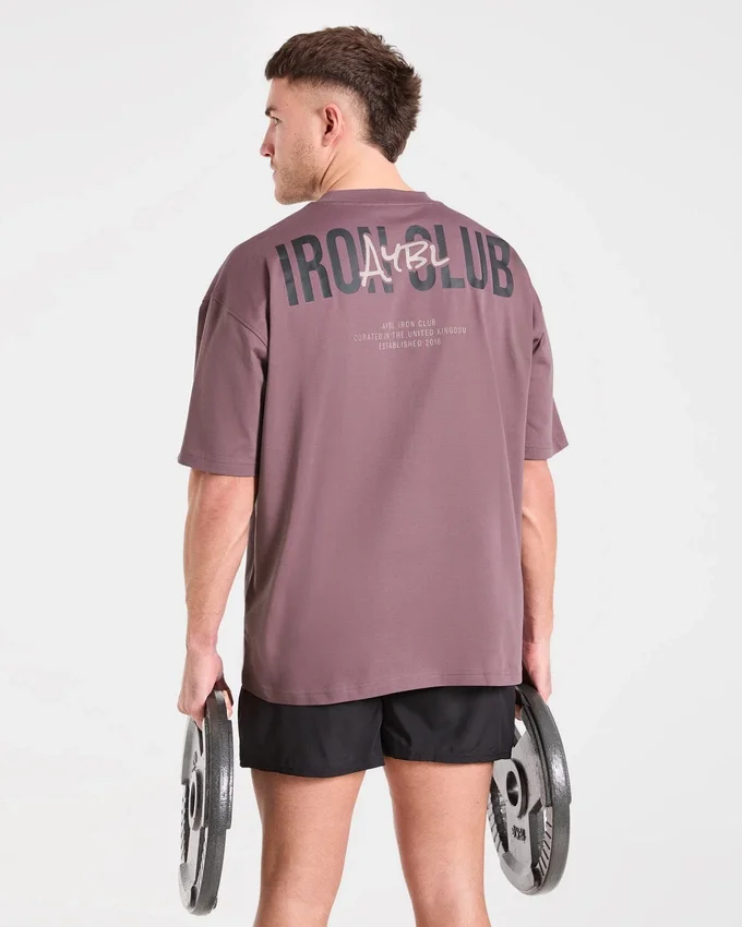 T-shirt oversize AYBL Iron Club