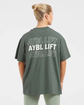 T-shirt oversize AYBL Lift Italic