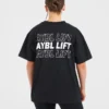 T-shirt oversize AYBL Lift Italic