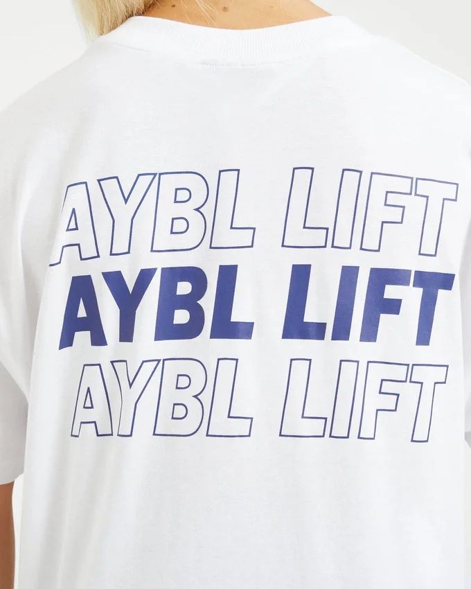 T-shirt oversize AYBL Lift Italic