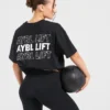 T-shirt oversize AYBL Lift Italic