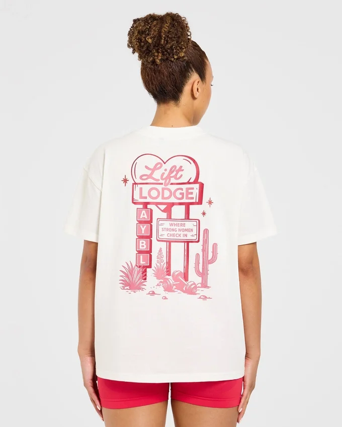 T-shirt oversize AYBL Lift Lodge