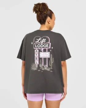 T-shirt oversize AYBL Lift Lodge