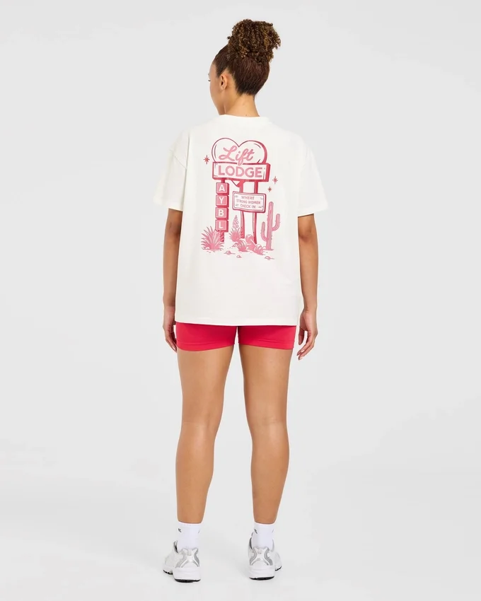 T-shirt oversize AYBL Lift Lodge