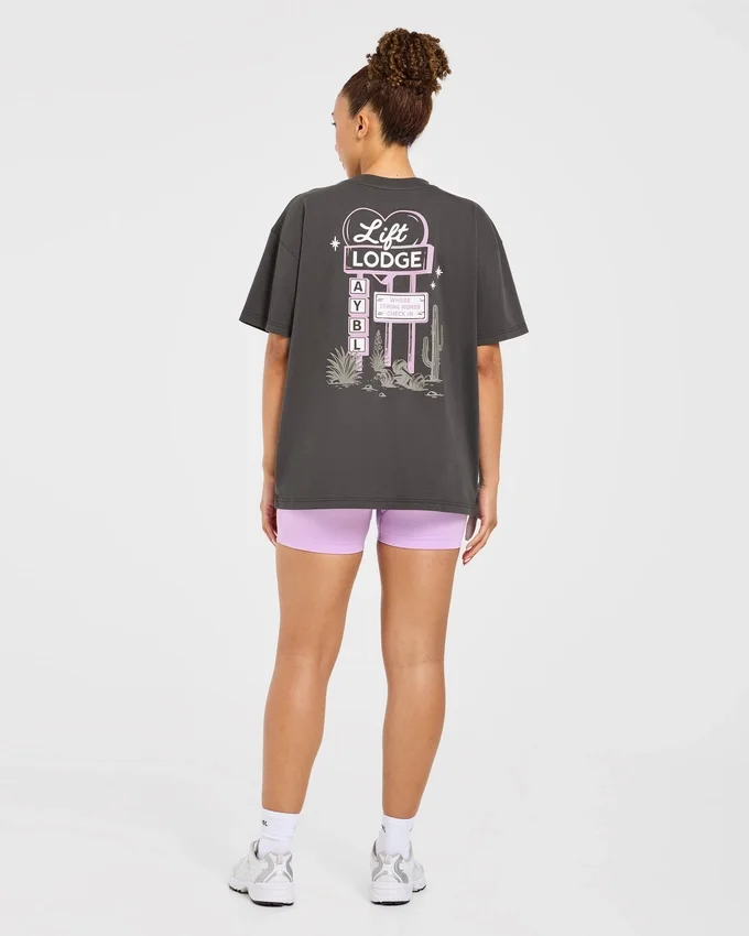T-shirt oversize AYBL Lift Lodge