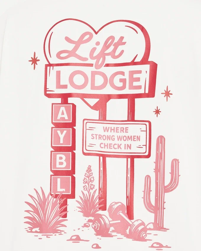 T-shirt oversize AYBL Lift Lodge