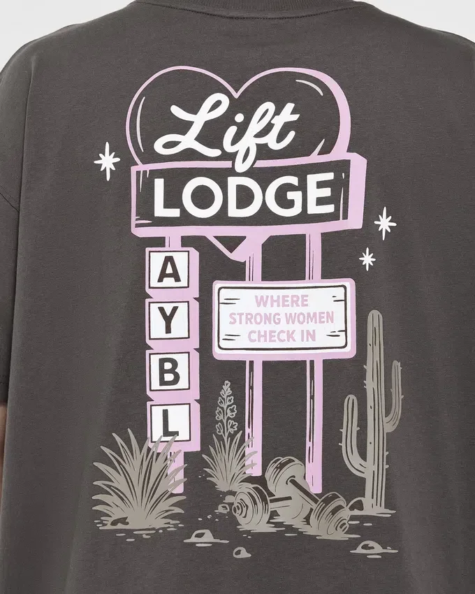 T-shirt oversize AYBL Lift Lodge