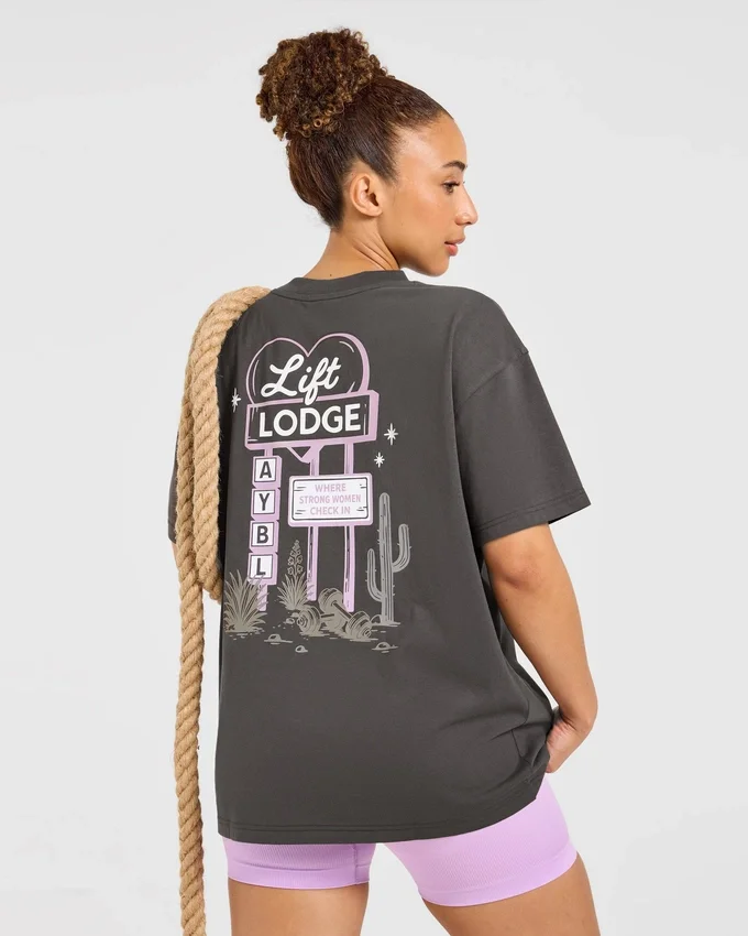 T-shirt oversize AYBL Lift Lodge