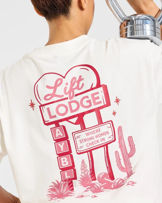 T-shirt oversize AYBL Lift Lodge