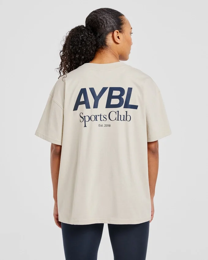 T-shirt oversize AYBL Sports Club