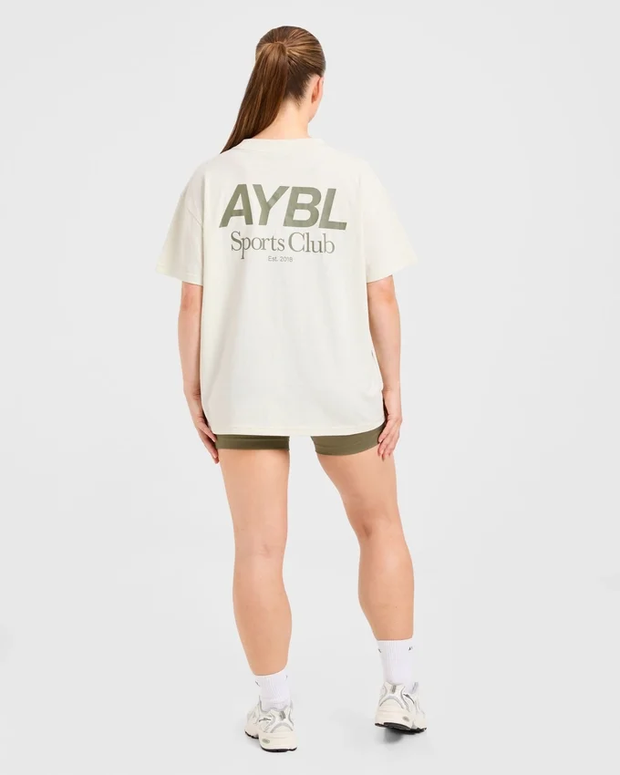 T-shirt oversize AYBL Sports Club