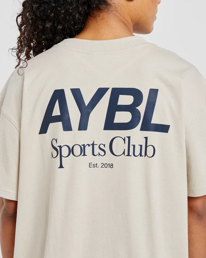 T-shirt oversize AYBL Sports Club
