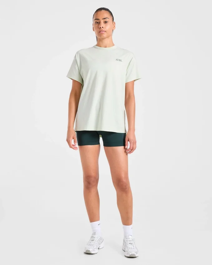 T-shirt oversize « AYBL Sports Club Script »