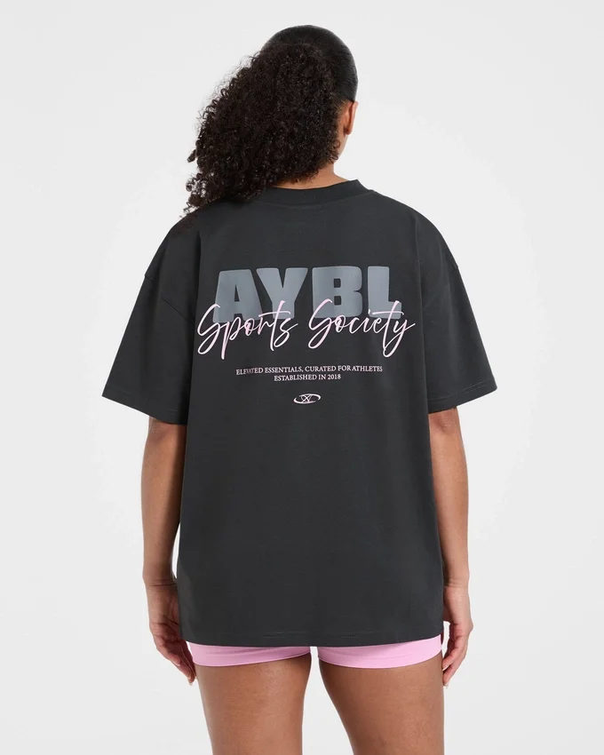 T-shirt oversize AYBL Sports Society