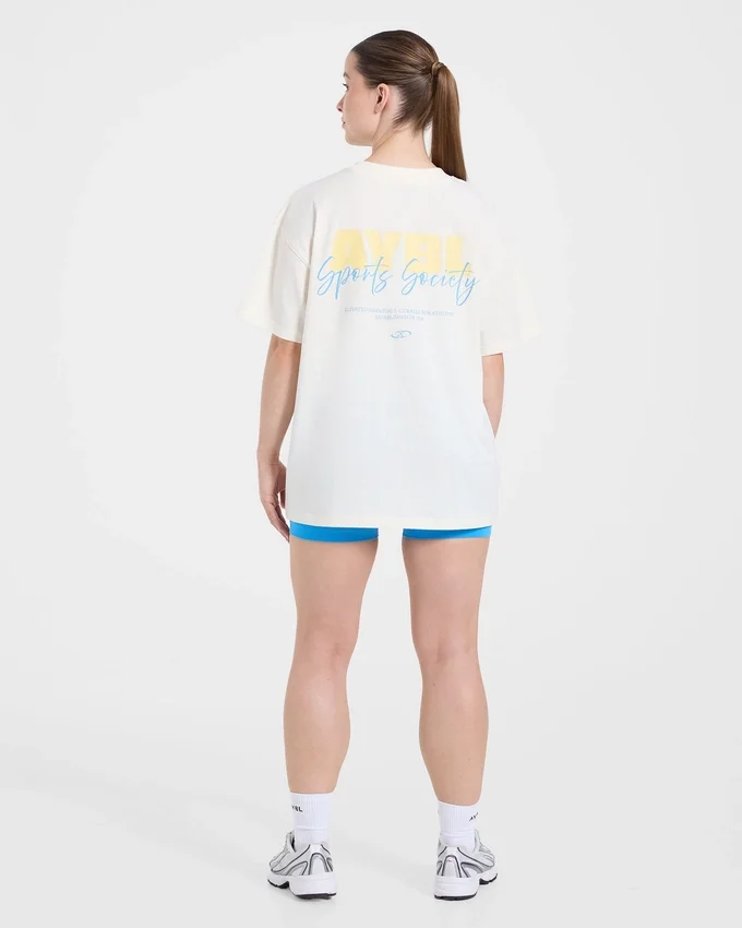 T-shirt oversize AYBL Sports Society