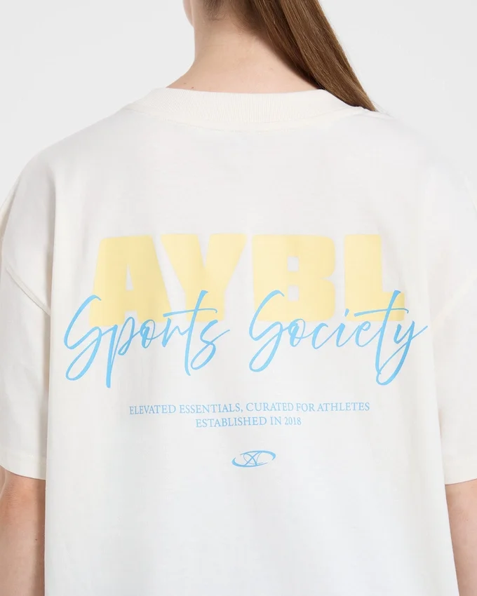 T-shirt oversize AYBL Sports Society