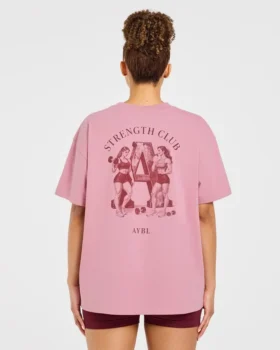 T-shirt oversize AYBL Strength Club