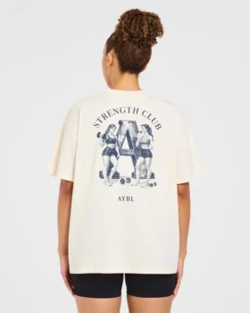 T-shirt oversize AYBL Strength Club