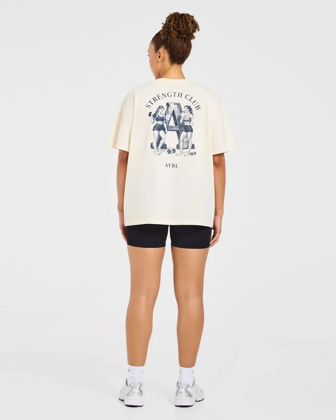 T-shirt oversize AYBL Strength Club