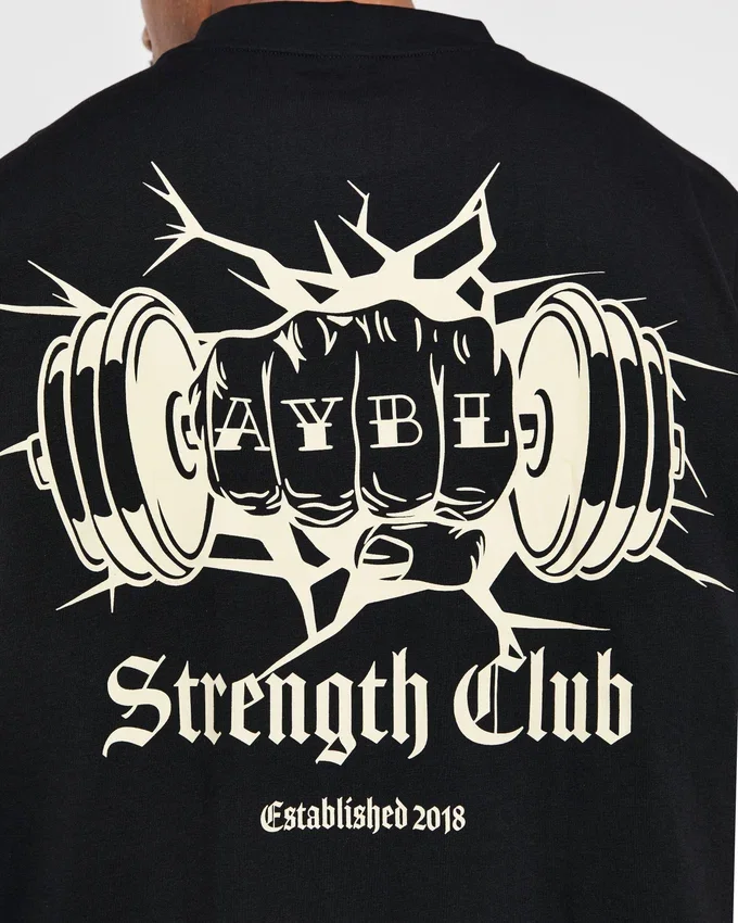 T-shirt oversize AYBL Strength Club