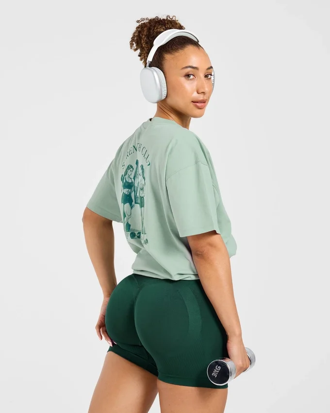 T-shirt oversize AYBL Strength Club