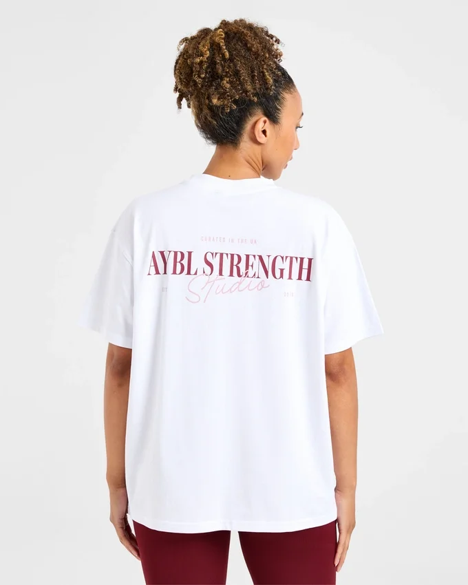 T-shirt oversize AYBL Strength Studio