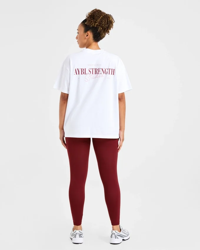 T-shirt oversize AYBL Strength Studio